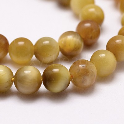 Natural Tiger Eye Bead Strands LS-G-D840-54-8mm-03-1