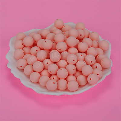 Round Silicone Focal Beads LS-SI-JX0046A-59-1