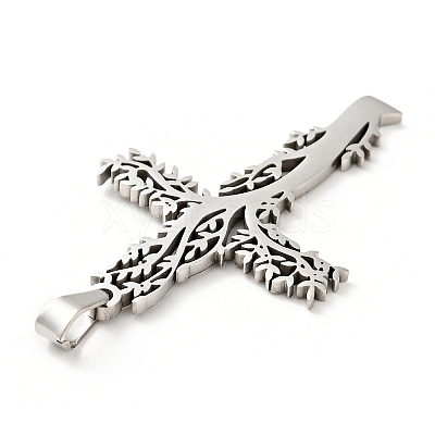 Non-Tarnish 201 Stainless Steel Pendants X-STAS-E015-13P-1