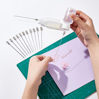 20Pcs 10 Style Iron Dispensing Needles TOOL-BC0001-27-1