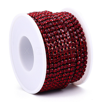 Electrophoresis Iron Rhinestone Strass Chains CHC-Q009-SS8.5-B21-1