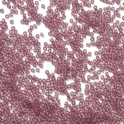 Frosted Colours Glass Seed Beads SEED-H003-06A-1