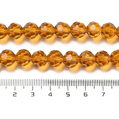 Transparent Glass Beads EGLA-A035-T10mm-D04-1
