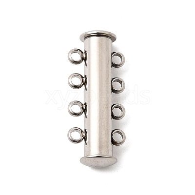 304 Stainless Steel Slide Lock Clasps STAS-F350-05C-P-1