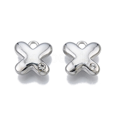 Rack Plating Alloy Charms PALLOY-N150-72P-1
