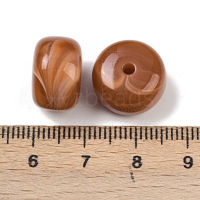 Opaque Acrylic Beads X-MACR-C037-03C-1