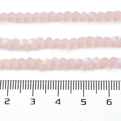 Transparent Glass Beads Strands X1-EGLA-A034-T4mm-MB22-1