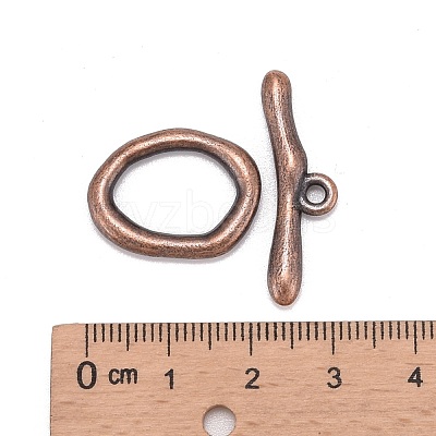 Alloy Toggle Clasps PALLOY-G014-R-1
