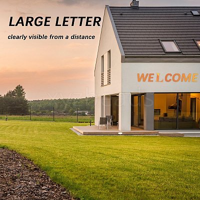 Letter Unfinished MDF Sheets WOOD-WH20012-008D-1