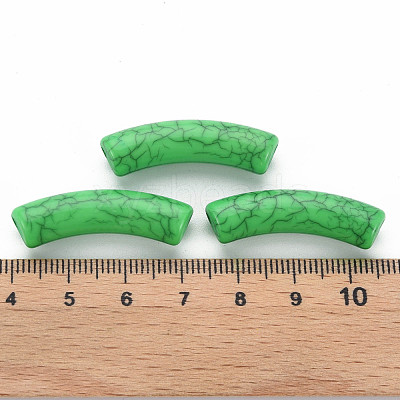 Opaque Crackle Acrylic Beads MACR-S372-002N-007-1