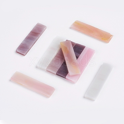 Glass Mosaic Tiles Cabochons GLAA-G072-05E-1