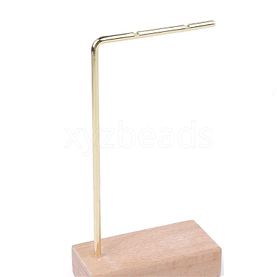 Metal L Bar Earring Display Stands PW-WGFFF71-01-1