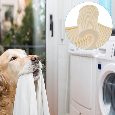 Plastic Clothes Hanger for Dog Cat AJEW-WH0248-301-1