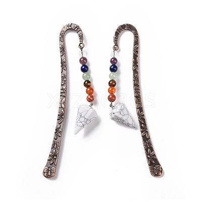 Synthetic Howlite Bookmark AJEW-C025-01A-1