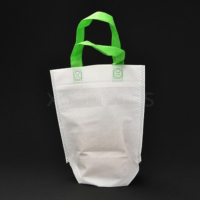 Rectangle Non-Woven DIY Environmental Scribble Bags DIY-B030-01-1