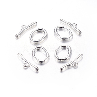 Alloy Toggle Clasps LS-PALLOY-G014-S-1