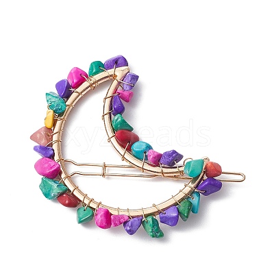 Alloy Hollow Hair Pin PHAR-JH00091-02-1