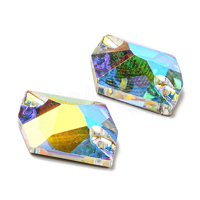 Irregular Rhombus Sew on Rhinestone RGLA-G019-01A-1