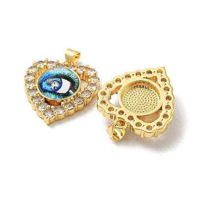 Real 18K Gold Plated Brass Pendants KK-L209-005G-08-1