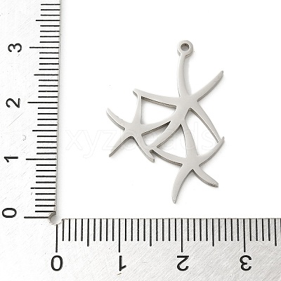 201 Stainless Steel Pendants LS-STAS-R133-01P-04-1