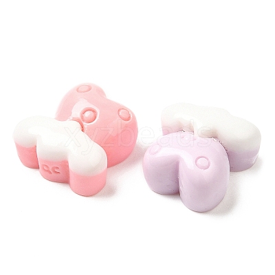Cartoon Opaque Resin Cabochons RESI-C039-03B-1