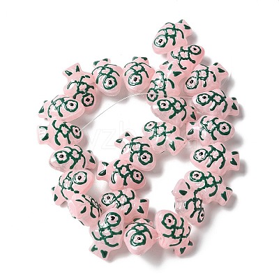 Baking Paint Glass Enamel Beads BLOW-D300-04H-1