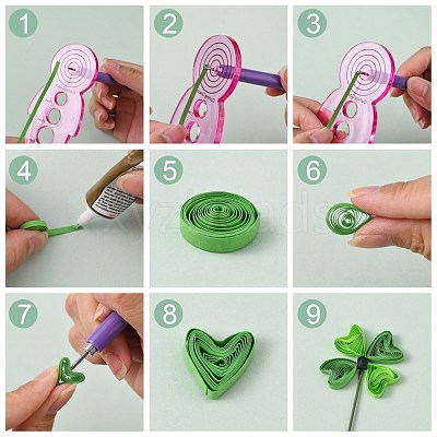 Quilling Paper Strips DIY-J001-3mm-B15-1