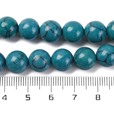 Synthetic Turquoise Beads Strands G-L605-G01-03A-1