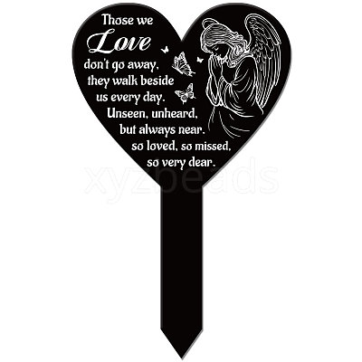 Acrylic Garden Stake AJEW-WH0365-033-1