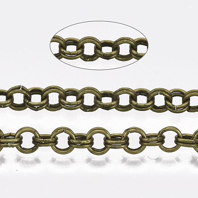 Iron Rolo Chains CH-S125-011C-AB-1