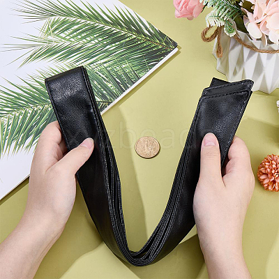 2Pcs PU Leather Wrap Belts for Coat AJEW-CL0005-83-1