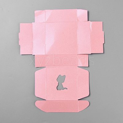 Foldable Kraft Paper Gift Boxes CON-WH0069-75A-1