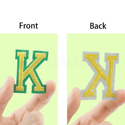 Computerized Embroidery Cloth Iron On Patches DIY-GF0002-18C-1
