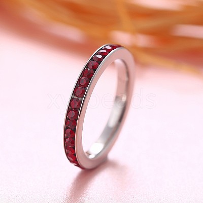 Colorful Birthstone Finger Rings LS-GC8883-4-1