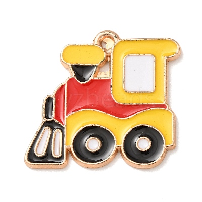 Alloy with Enamel Pendants AL-CBA9CD2-03F-1