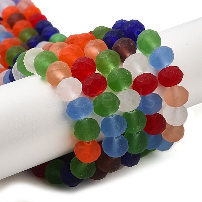 Transparent Glass Beads Strands EGLA-A034-M10mm-63-1