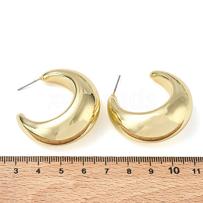 Brass Stud Earrings KK-CBA50B0-01G-1