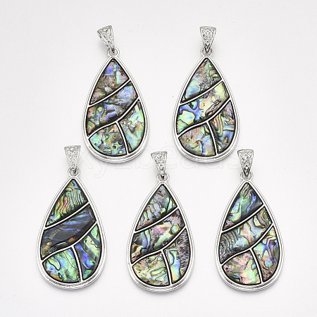 Abalone Shell/Paua Shell Big Pendants SHEL-S275-41A-1