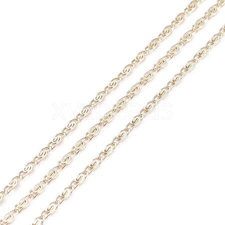 Brass Lumachina Chains KK-XCP0001-55LG-1