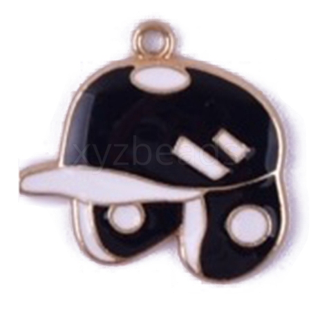 Alloy Enamel Pendants PW-WG99749-04-1