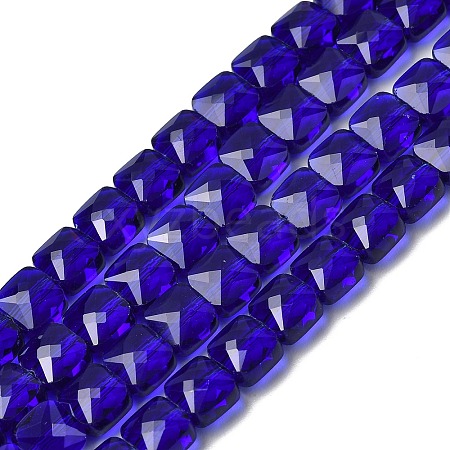 Transparent Glass Beads Strands GLAA-L050-A10-1