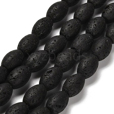 Natural Lava Rock Beads Strands G-G175-C15-01-1