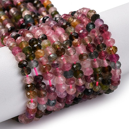 Natural Tourmaline Beads Strands G-B130-B01-01-1