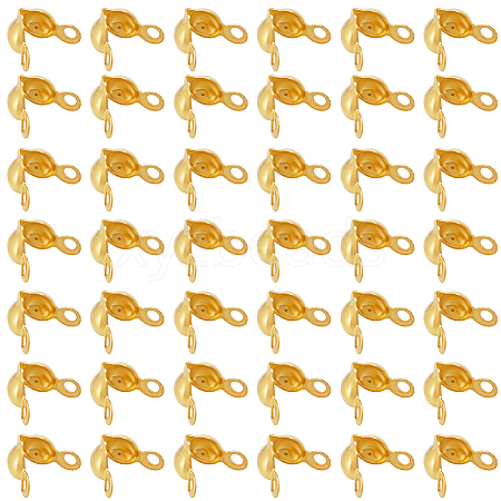 1200Pcs Brass Bead Tips KK-SP0001-93G-1