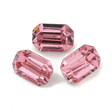 Glass Rhinestone Cabochons RGLA-L029-18A-209-1