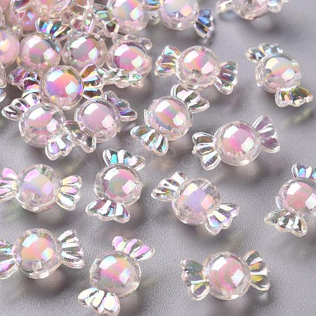 Transparent Acrylic Beads TACR-S152-03B-SS2112-1