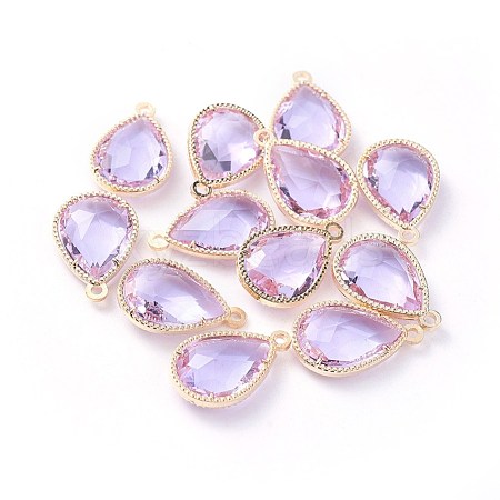 Glass Pendants GLAA-A037-G-10KC-1
