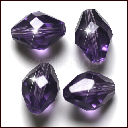 Imitation Austrian Crystal Beads SWAR-F054-13x10mm-26-1