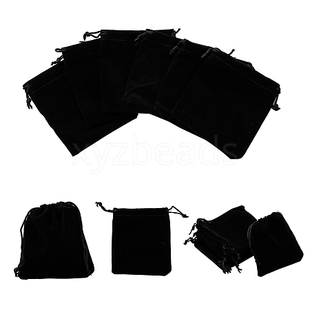 Rectangle Velvet Pouches X2-TP-R002-10x12-01-1