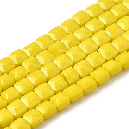 Opaque Glass Beads Strands GLAA-L050-C21-1